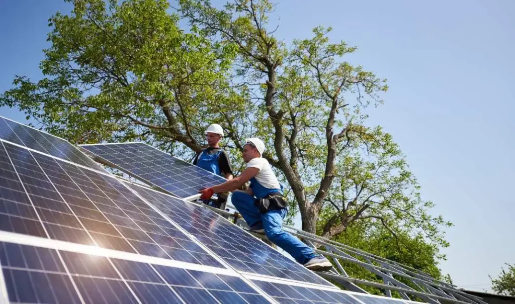 Solar energy - solar energy installation